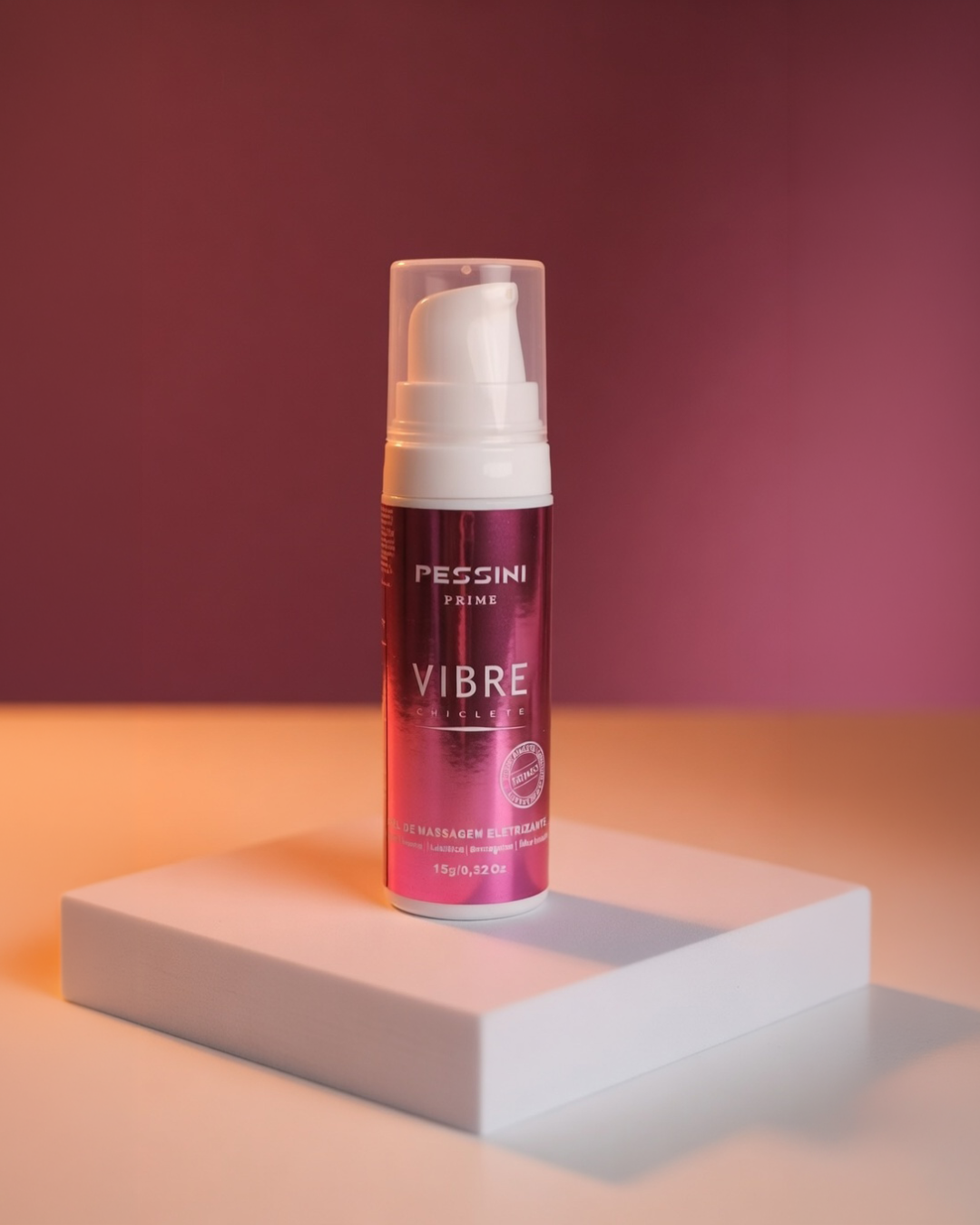 VIBRE GEL DE MASSAGEM ELETRIZANTE SABOR CHICLETE PESSINI